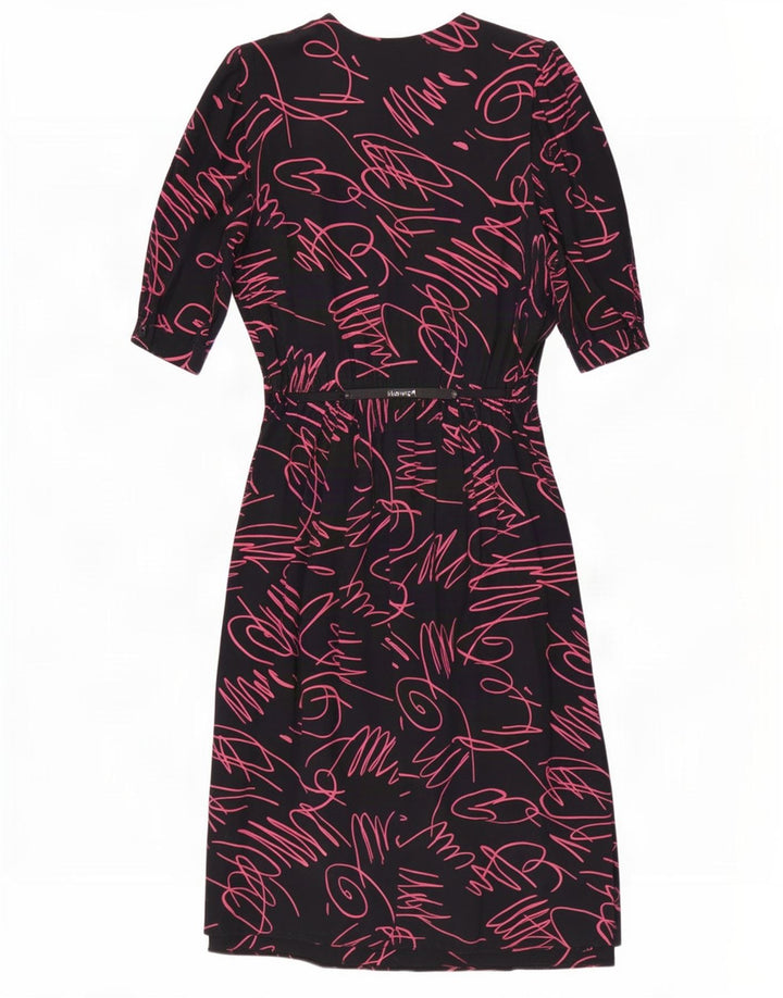 Yessica Womens By C&A Maxikleid mit abstraktem Muster EU 40 Mittelschwarz