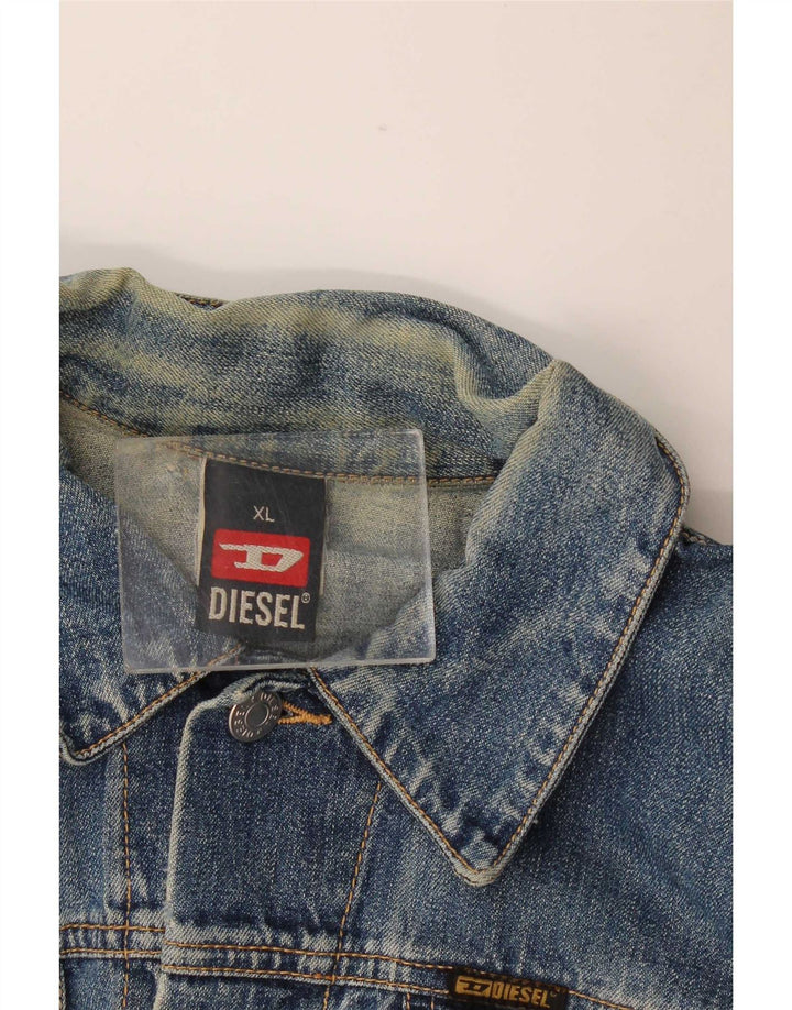 Diesel Jeansjacke für Jungen, 11–12 Jahre, XL, blaue Baumwolle