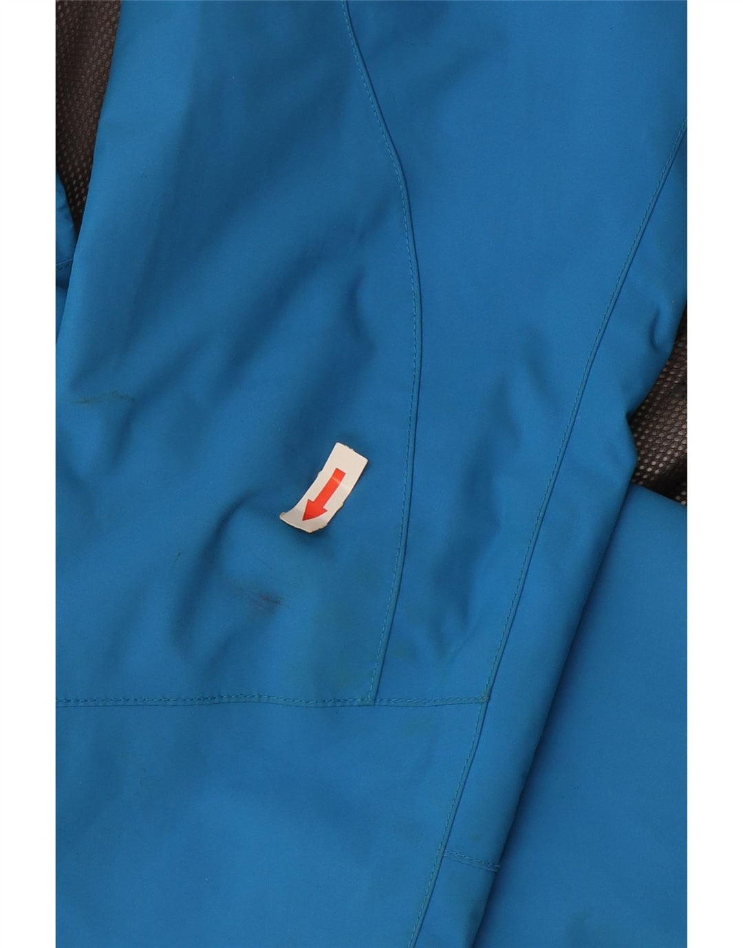 Jack Wolfskin Damen Kapuzen-Regenjacke UK 10 Small Blau Polyamid