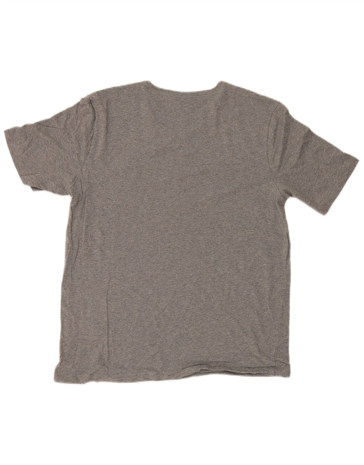 Hugo Boss Herren T-Shirt Top XL Grau Baumwolle
