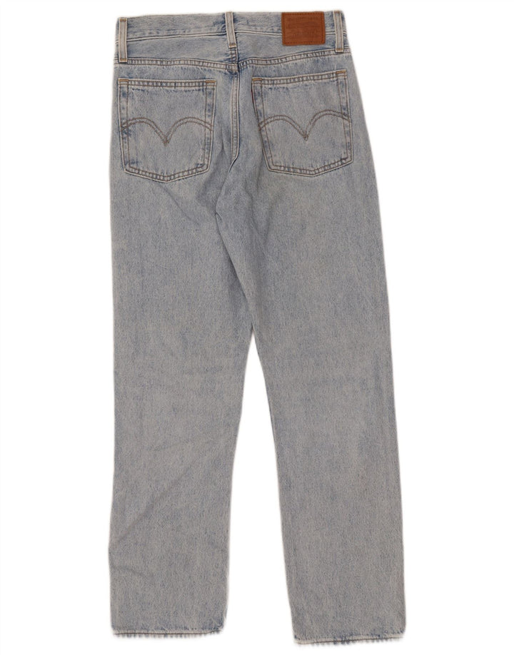 Levi's Damen Wedgie Straight Jeans W26 L28 Blaue Baumwolle