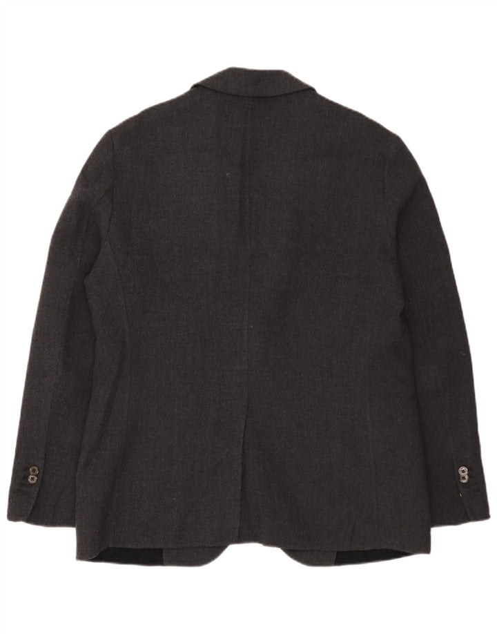 Massimo Dutti Herren 2-Knopf-Blazerjacke EU 52 Large Grau