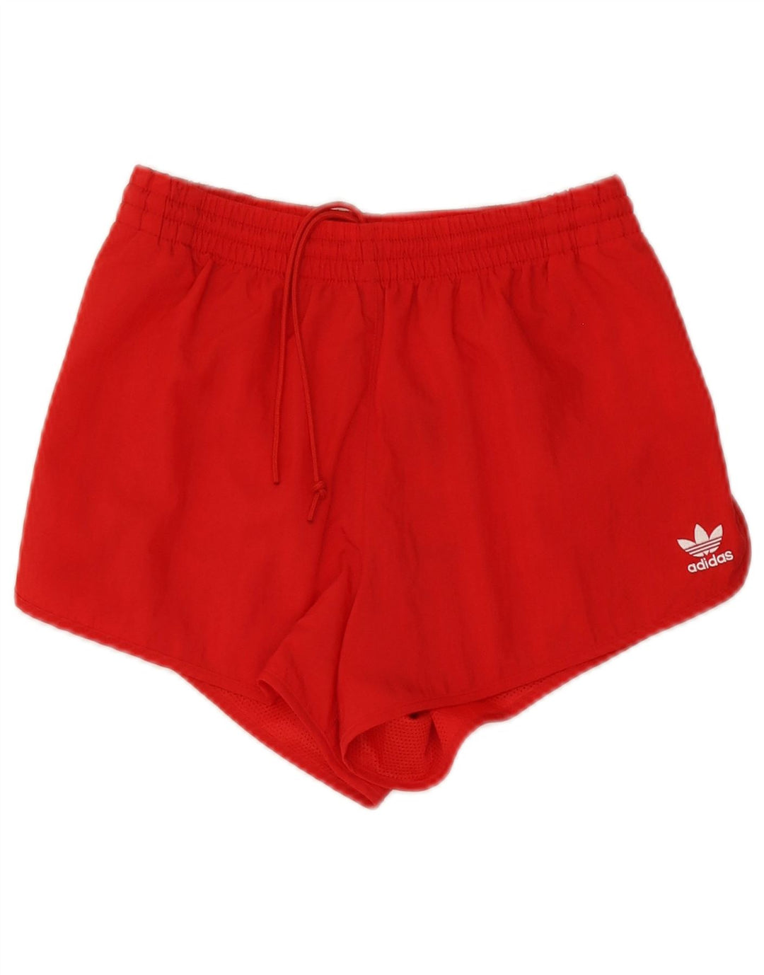 Adidas Damen Sportshorts UK 6 XS Rot Polyester