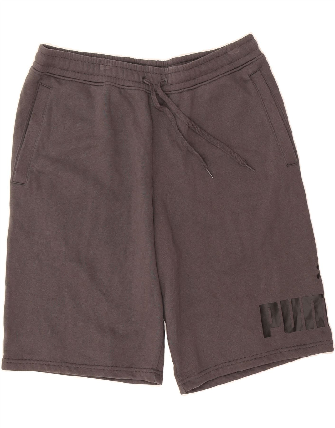 PUMA Mens Graphic Sport Shorts Large Grey Cotton Vintage Puma and Second-Hand Puma from Messina Hembry 