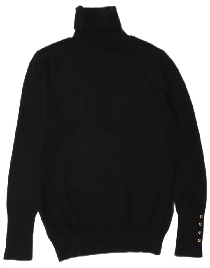 Rollkragenpullover für Damen von Zara, Gr. 12, mittelschwarz