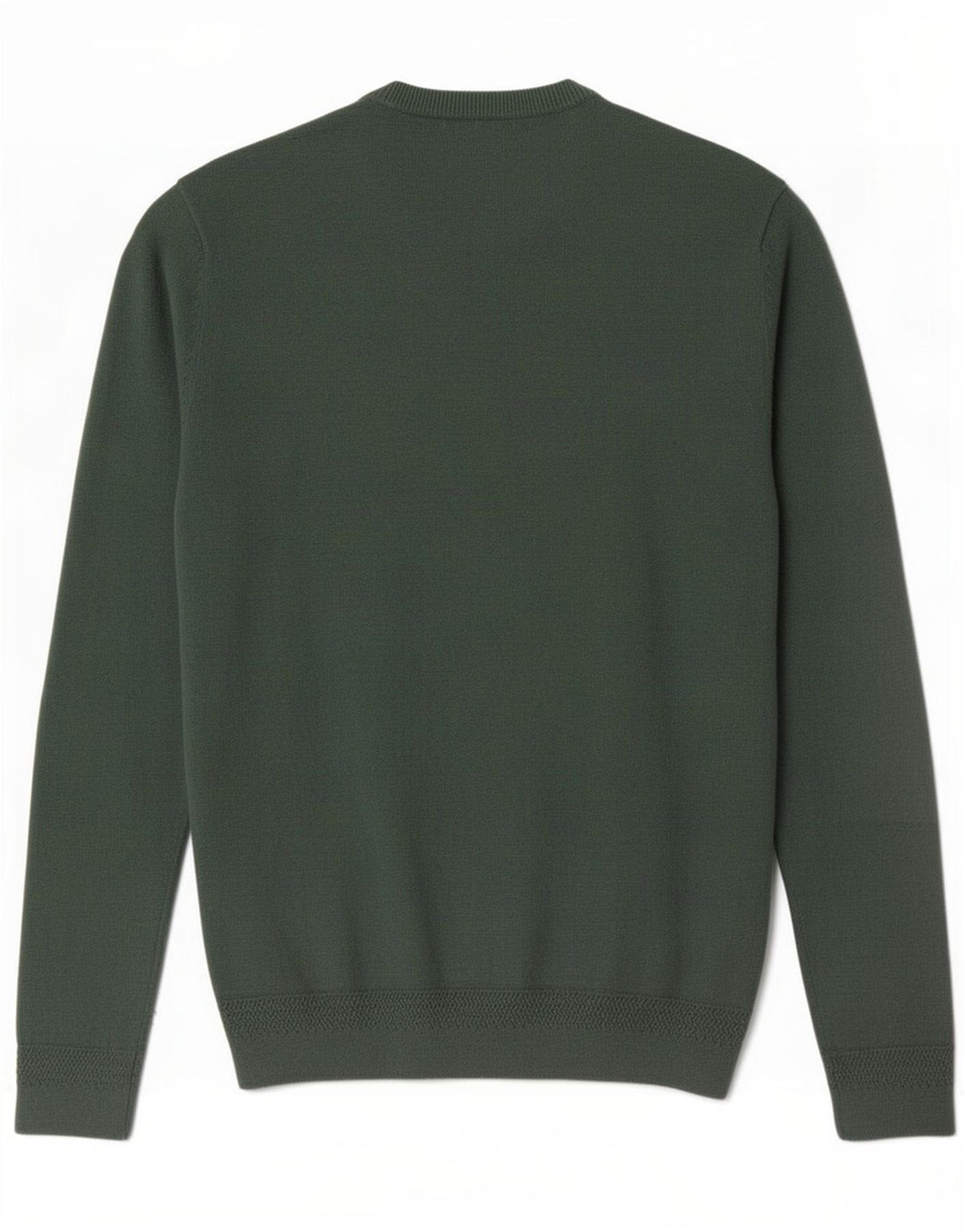 Jack Wills Herren-Pullover mit Rundhalsausschnitt, Größe S, grüne Baumwolle