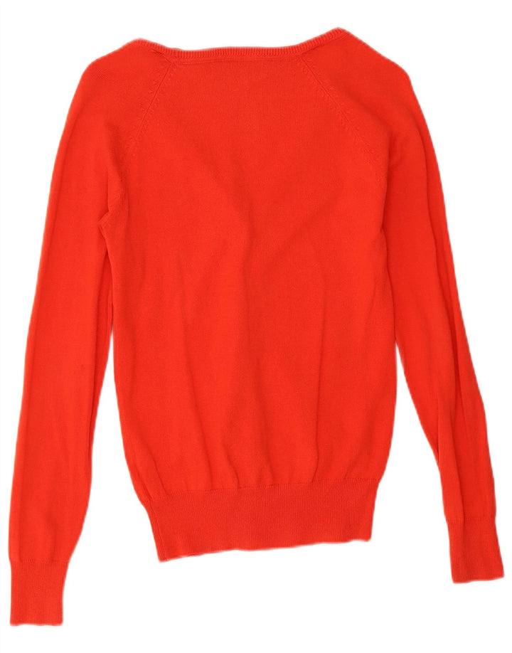 Zara Damen-Cardigan-Pullover UK 10 Small Rot