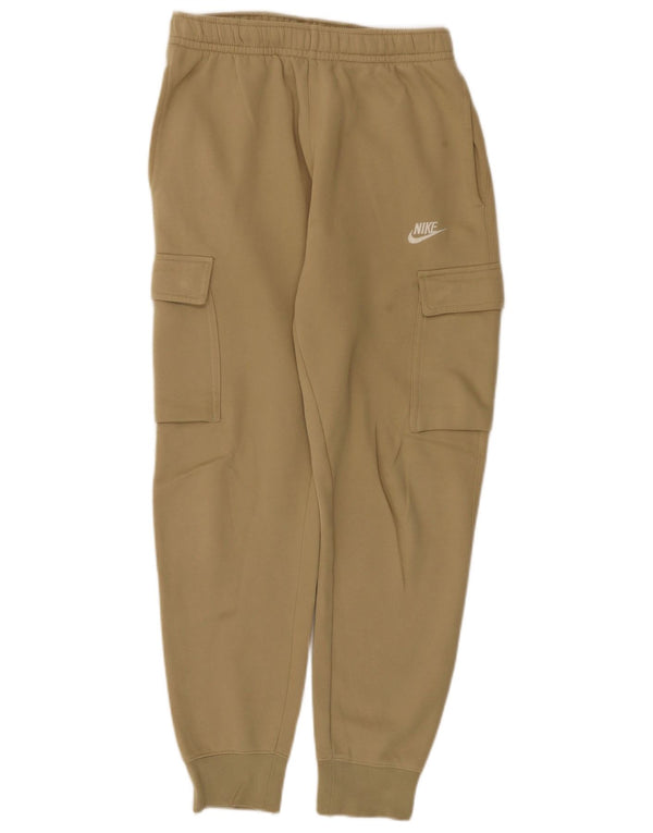 Nike Herren Cargo-Trainingshose, Jogginghose, Größe S, beige, Baumwolle