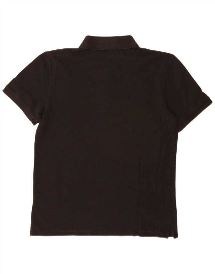 Hugo Boss Herren Poloshirt Mittelschwarze Baumwolle