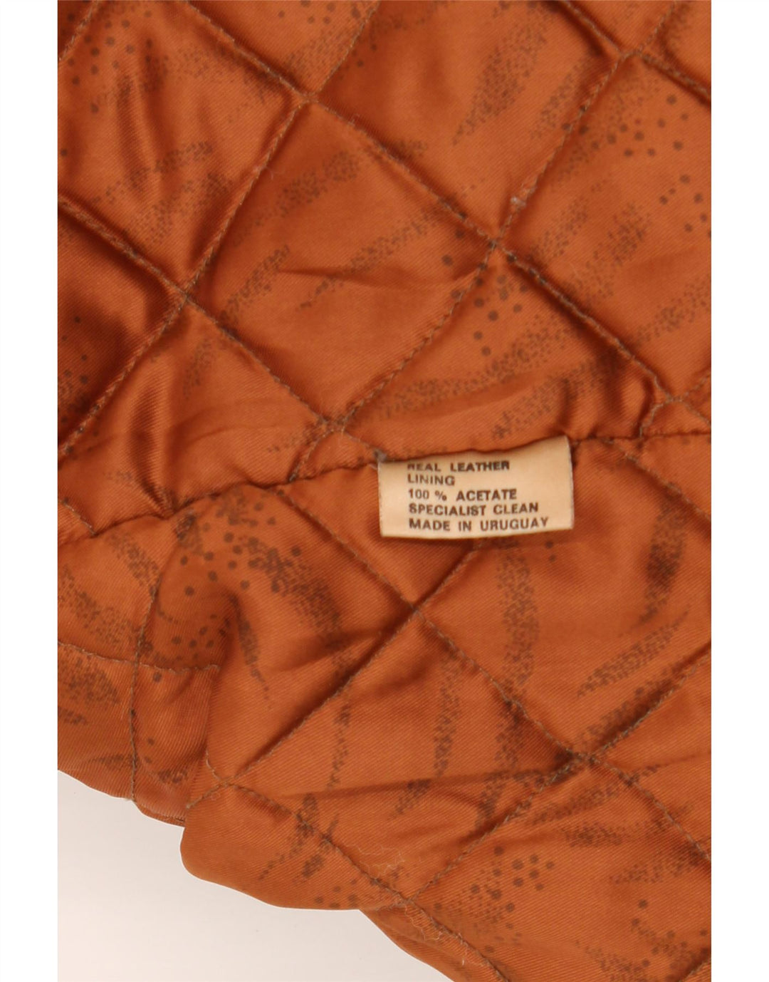 Vintage Herren Lederjacke UK 42 XL Khaki Leder