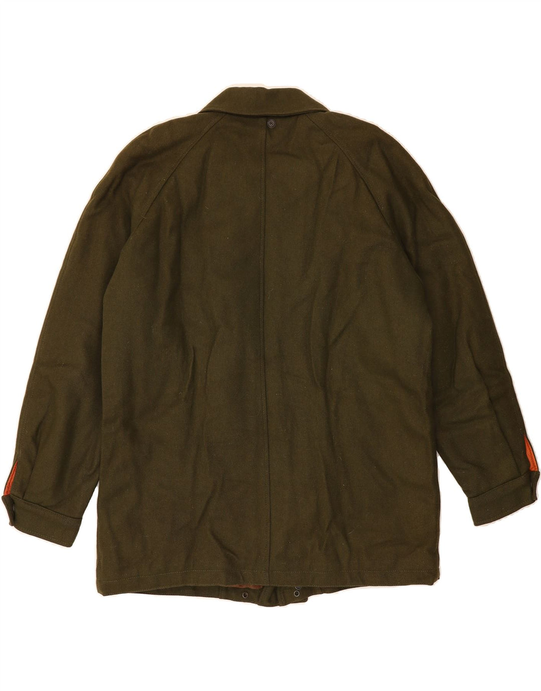 MC GREGOR Mens Bomber Jacket IT 50 Large Khaki Wool Vintage MC Gregor and Second-Hand MC Gregor from Messina Hembry 
