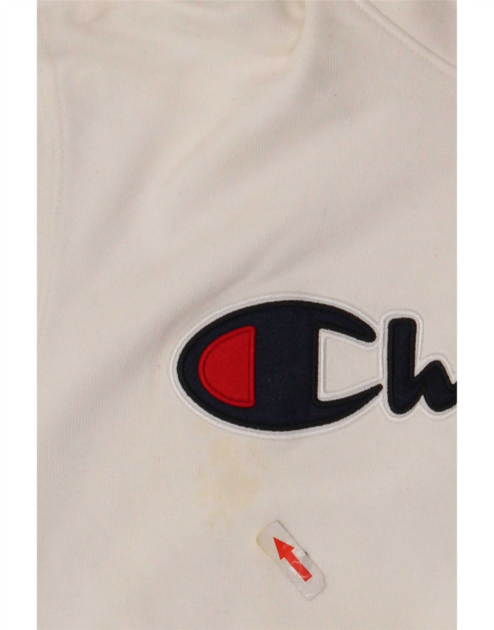 Champion Herren-Kapuzenpullover mit Grafik, mittelweiße Baumwolle