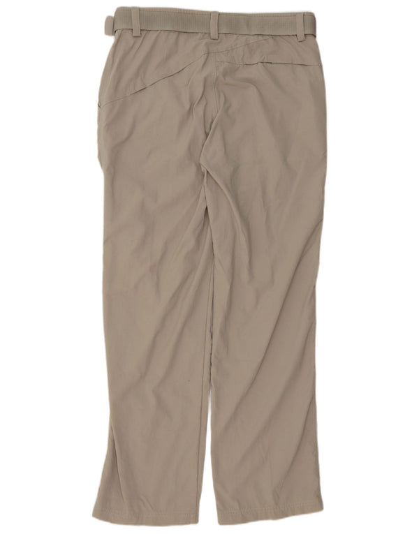 Adidas Herren Graphic Straight Chino Hose Medium W32 L32 Grau Polyester