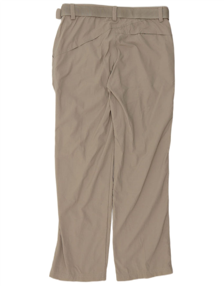 Adidas Herren Graphic Straight Chino Hose Medium W32 L32 Grau Polyester