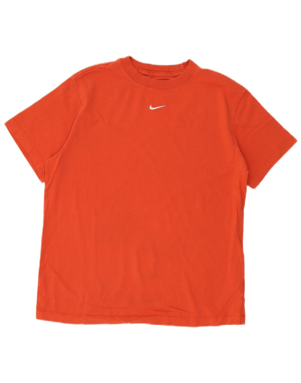 Nike Herren Loose Fit T-Shirt Top XS Orange Baumwolle