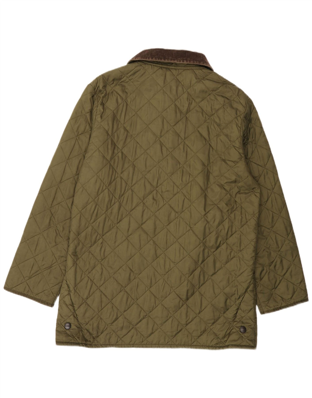 BARBOUR Herren Steppjacke UK 40 Large Khaki Polyamid