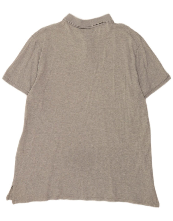 Polo Ralph Lauren Herren Poloshirt 2XL Grau Baumwolle