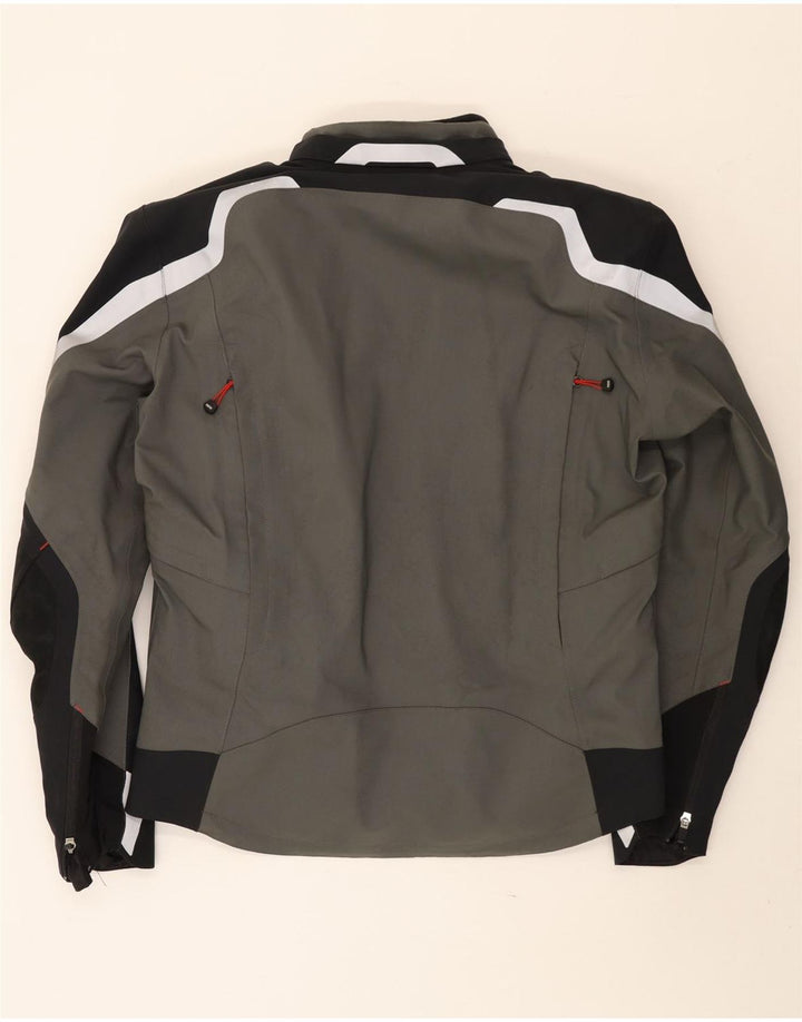 BMW Motorrad Herren Racer Jacke IT 50 Large Grau Colourblock Polyamid