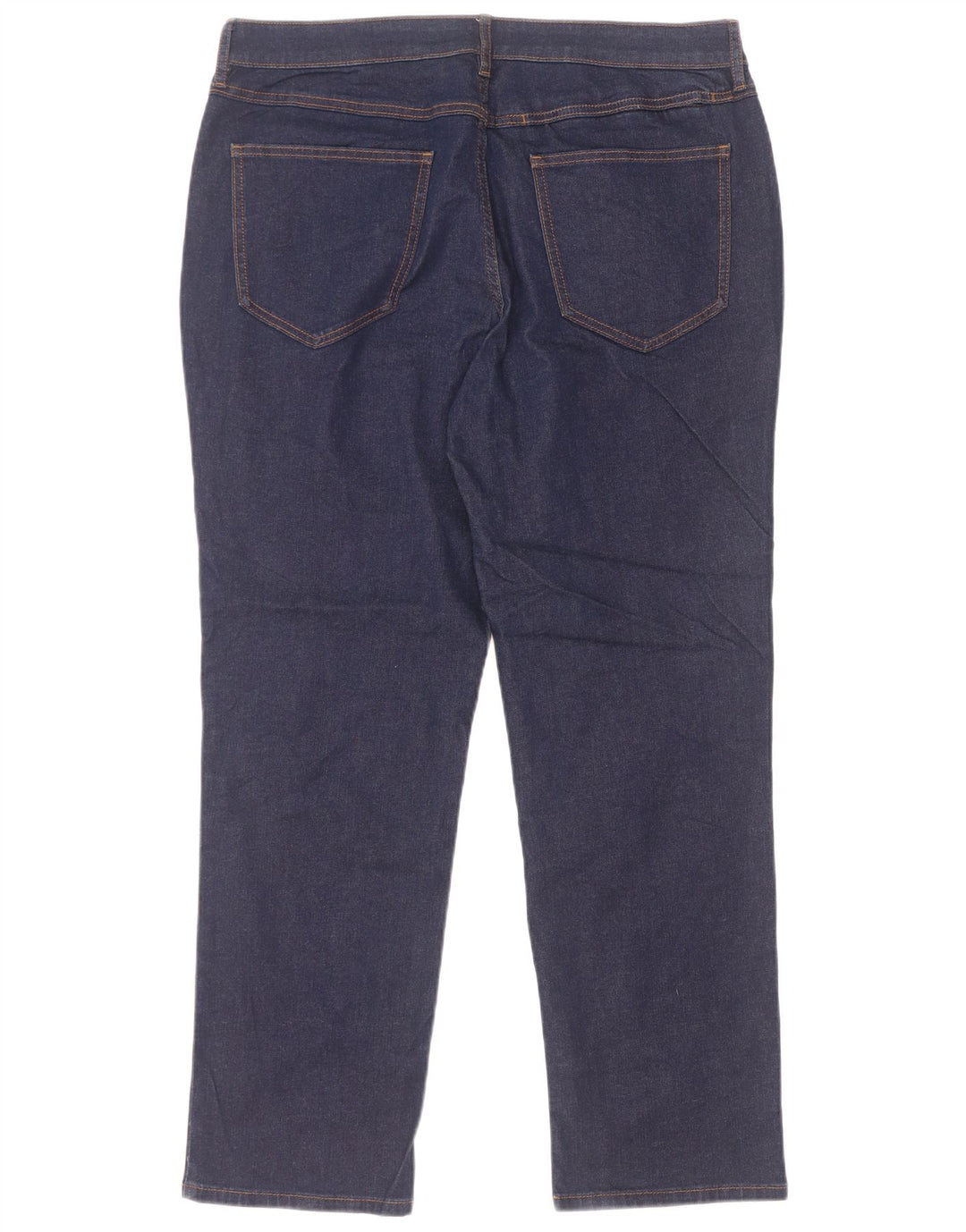 Rohan Herren Straight Jeans W36 L29 Marineblaue Baumwolle