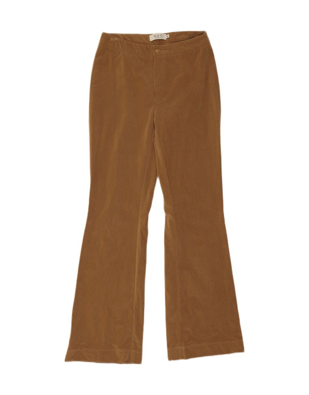 MAC Womens Bootcut Casual Trousers EU 36 Small W28 L30 Brown Cotton Vintage Mac and Second-Hand Mac from Messina Hembry 