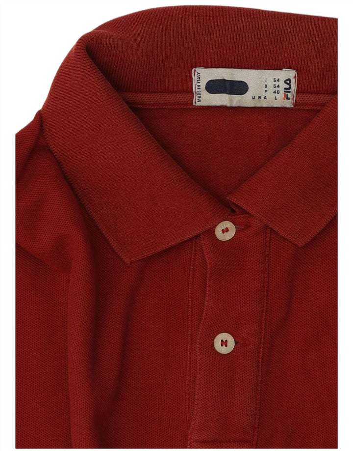 Fila Herren Poloshirt IT 54 XL Rot