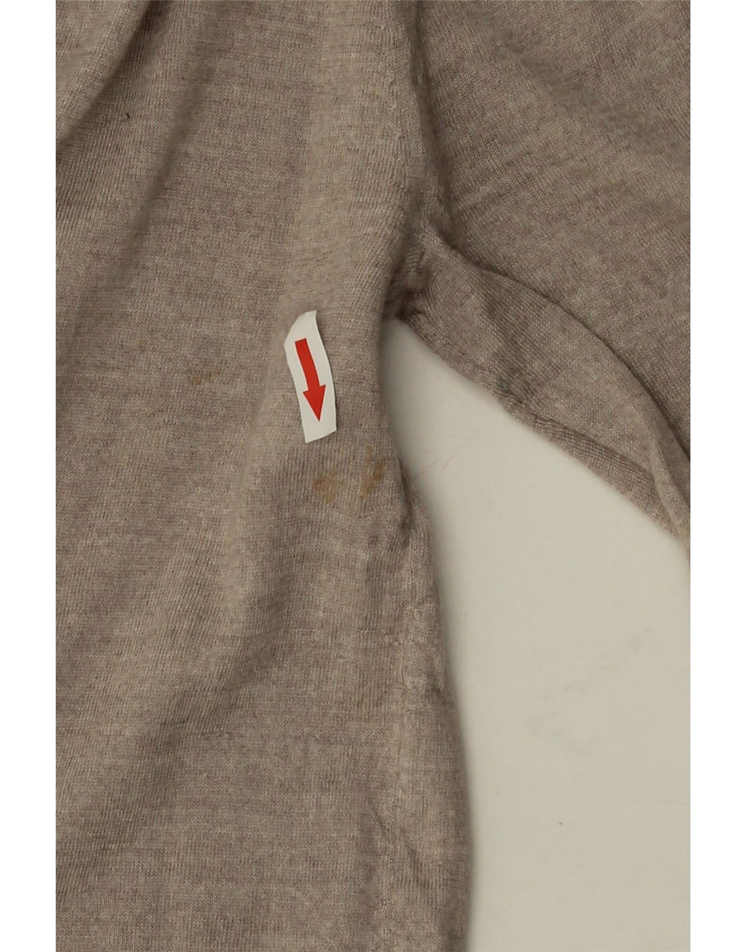 REISS Herren-Pullover mit Reißverschluss am Hals, große graue Wolle