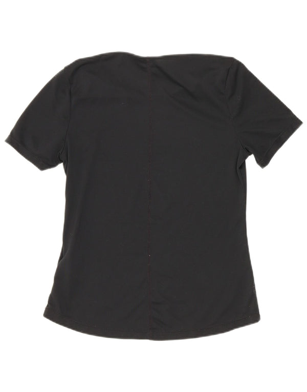 Nike Mädchen Dri Fit T-Shirt Top 10–11 Jahre Medium Schwarz Polyester
