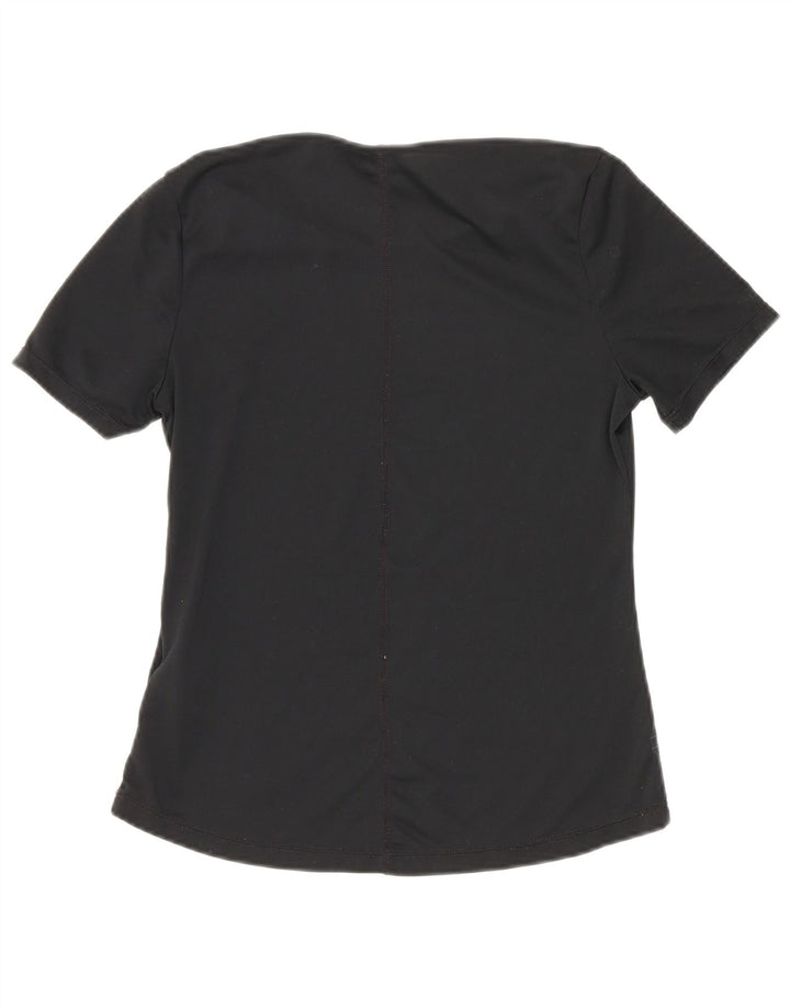 Nike Mädchen Dri Fit T-Shirt Top 10–11 Jahre Medium Schwarz Polyester