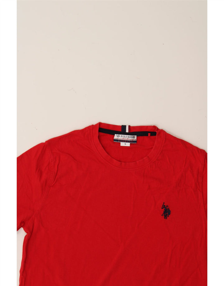 U.S. POLO ASSN. Mens T-Shirt Top Small Red Cotton Vintage U.S. Polo Assn. and Second-Hand U.S. Polo Assn. from Messina Hembry 