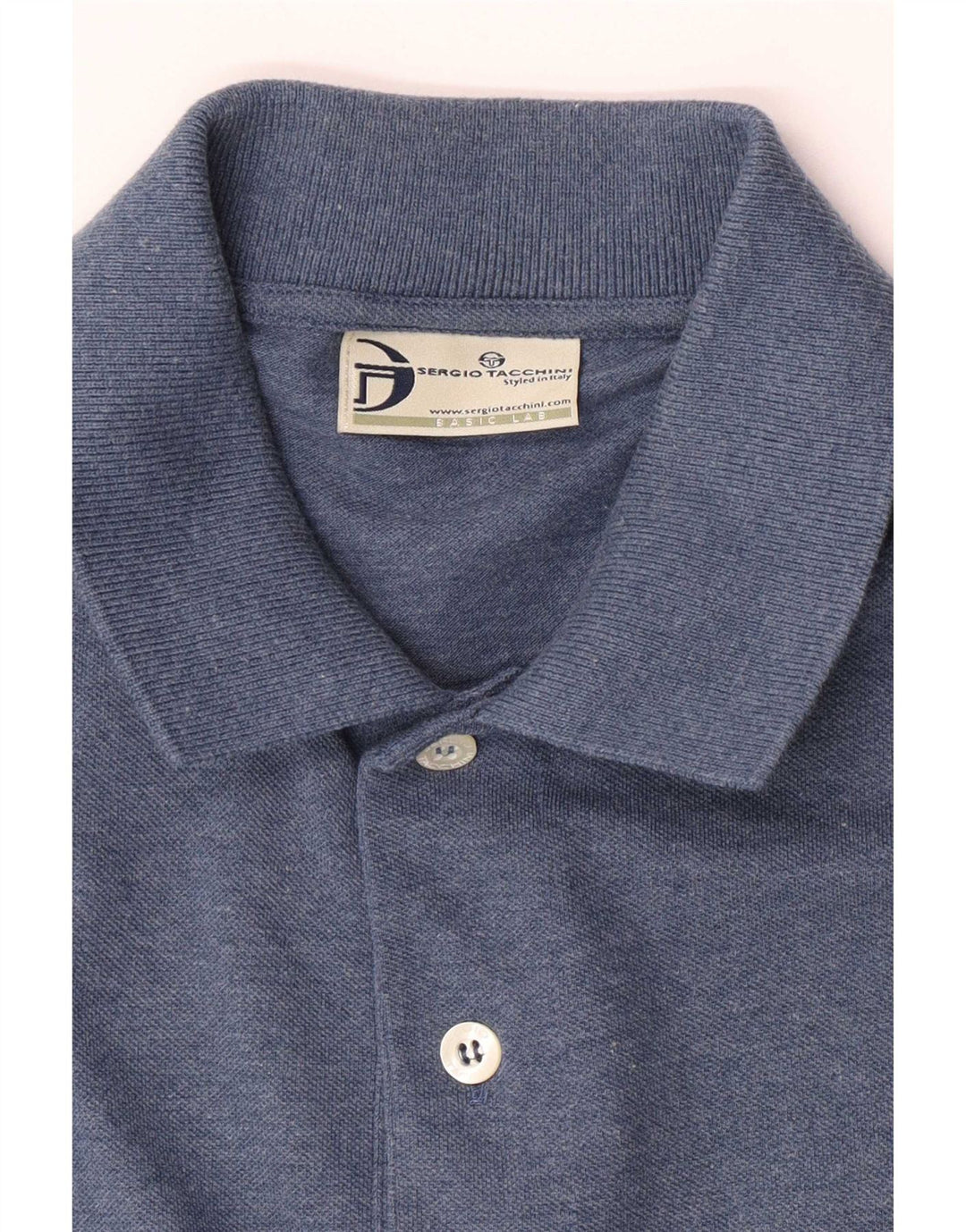 Sergio Tacchini Herren Poloshirt Medium Marineblau