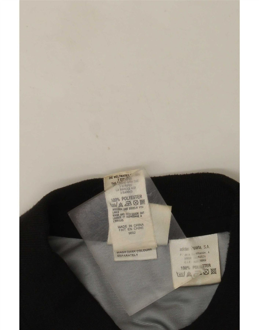 Adidas Herren-Poloshirt mit Grafik, UK 36/38, Größe S, Schwarz, Polyester