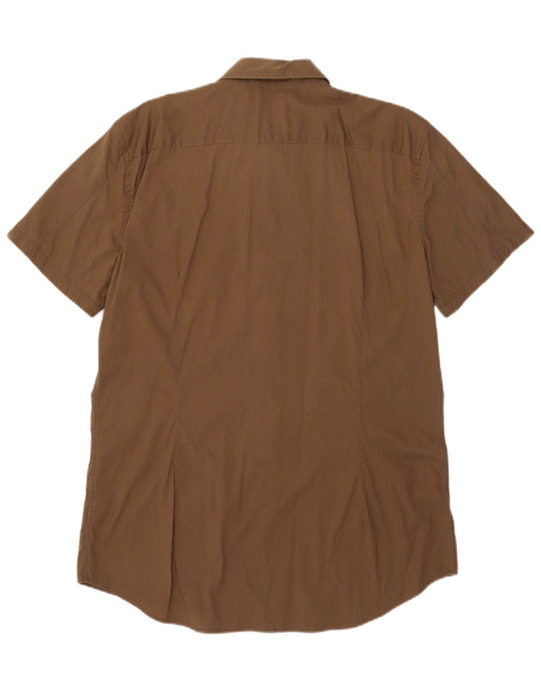 Diesel Herren Kurzarmhemd Medium Khaki