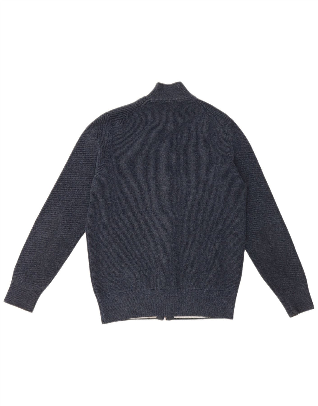 Marks & Spencer Herren-Strickjacke aus Polyester in mittlerem Marineblau