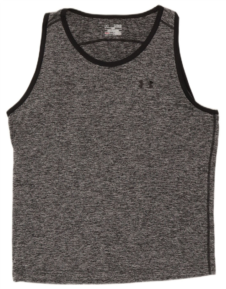 Under Armour Herren Heat Gear Weste Top XL Grau meliert