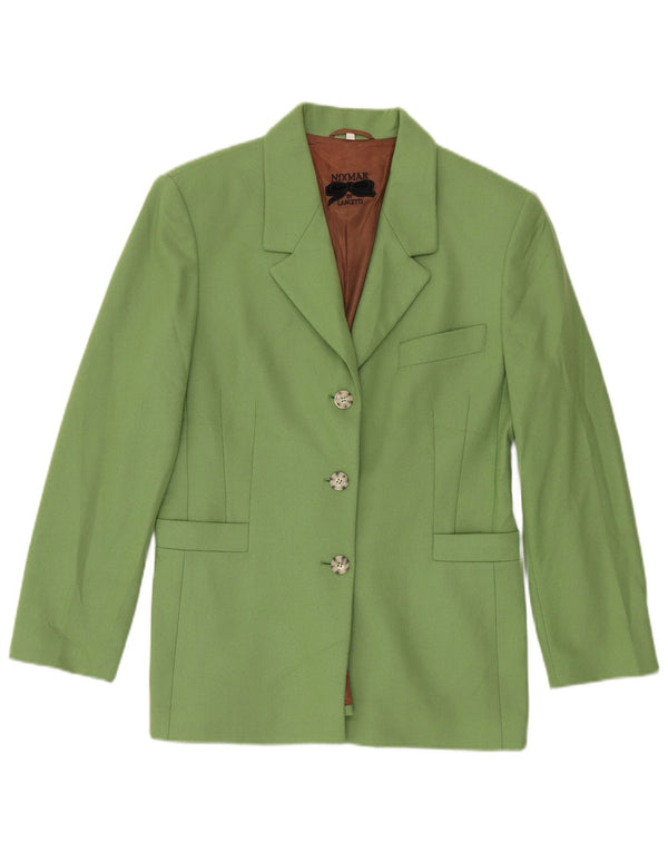 Lancetti Damen 3-Knopf-Blazerjacke IT 46 Large Grün