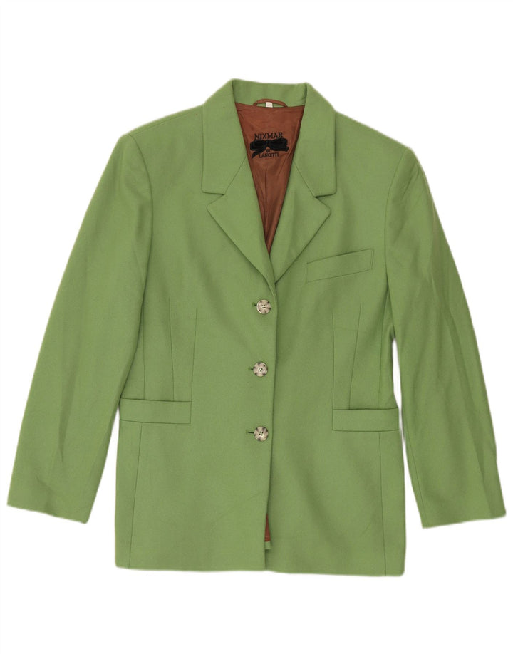 Lancetti Damen 3-Knopf-Blazerjacke IT 46 Large Grün