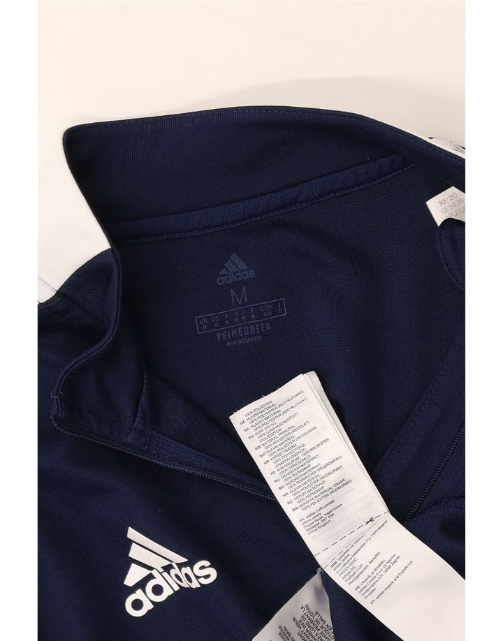 Adidas Herren Aeroready Pullover-Trainingsanzug-Oberteil, mittelgroß, Marineblau, Farbblock