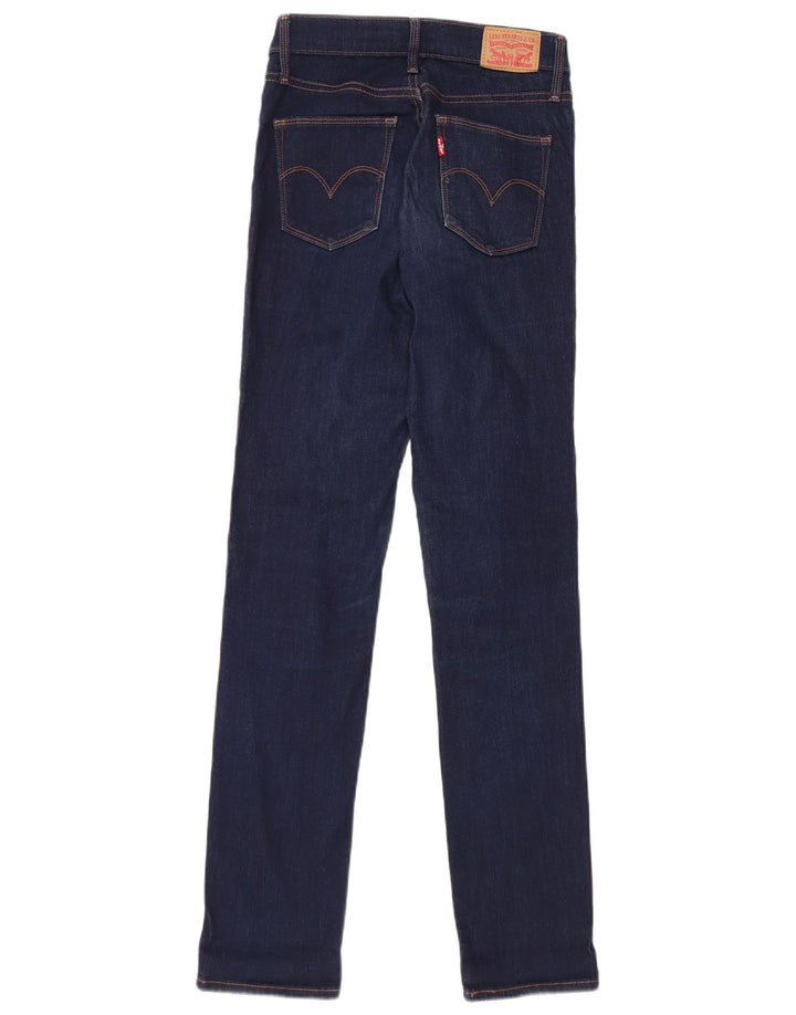 Levi's Slim Fit Jeans für Damen, W26, L32, Marineblau, Baumwolle