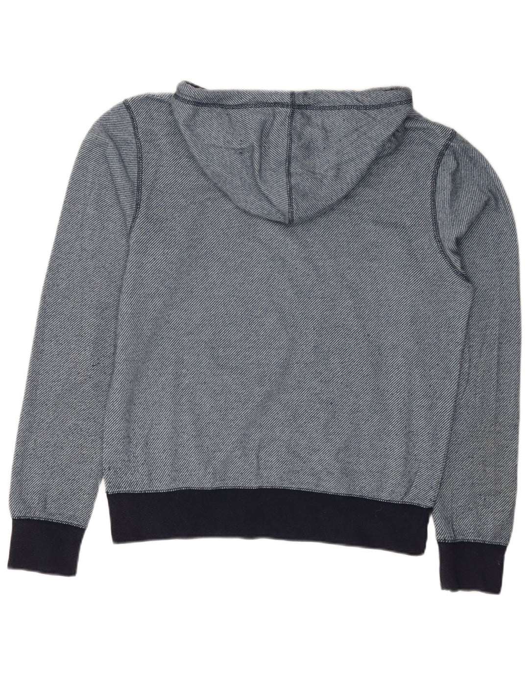 Saltrock Herren-Kapuzenpullover, kleiner blauer Nadelstreifen-Polyester
