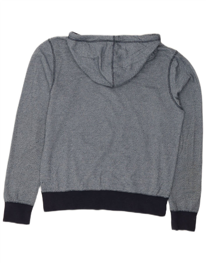 Saltrock Herren-Kapuzenpullover, kleiner blauer Nadelstreifen-Polyester