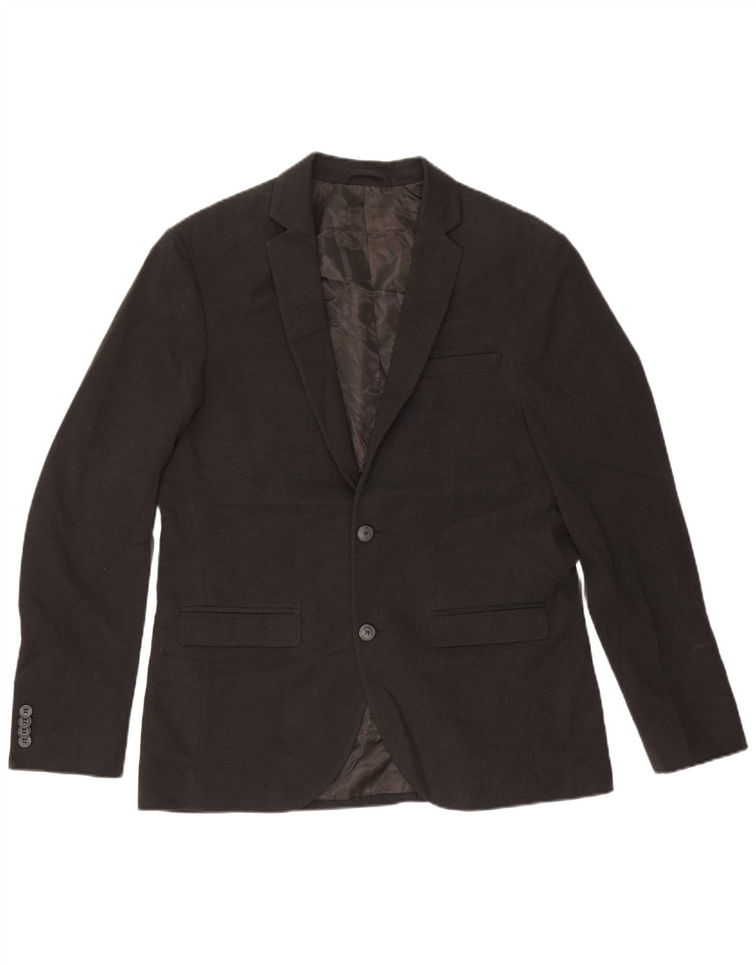 Jack & Jones Herren-Blazer mit 2 Knöpfen, EU 50, Größe L, Schwarz, Polyester