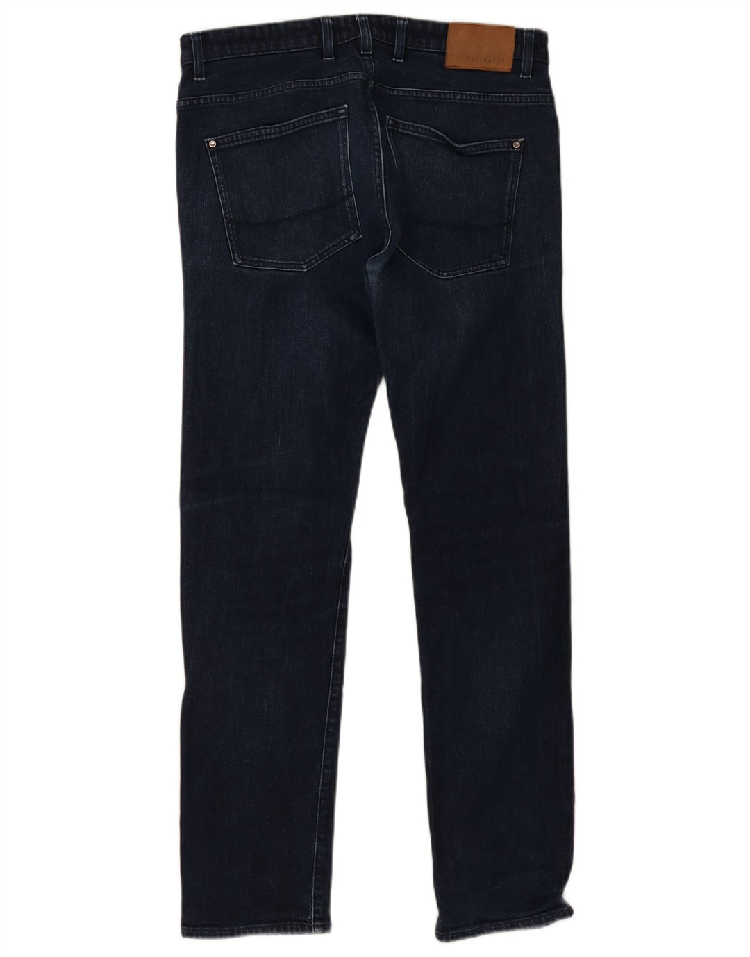 Ted Baker Herren Regular Slim Jeans W34 L32 Blau