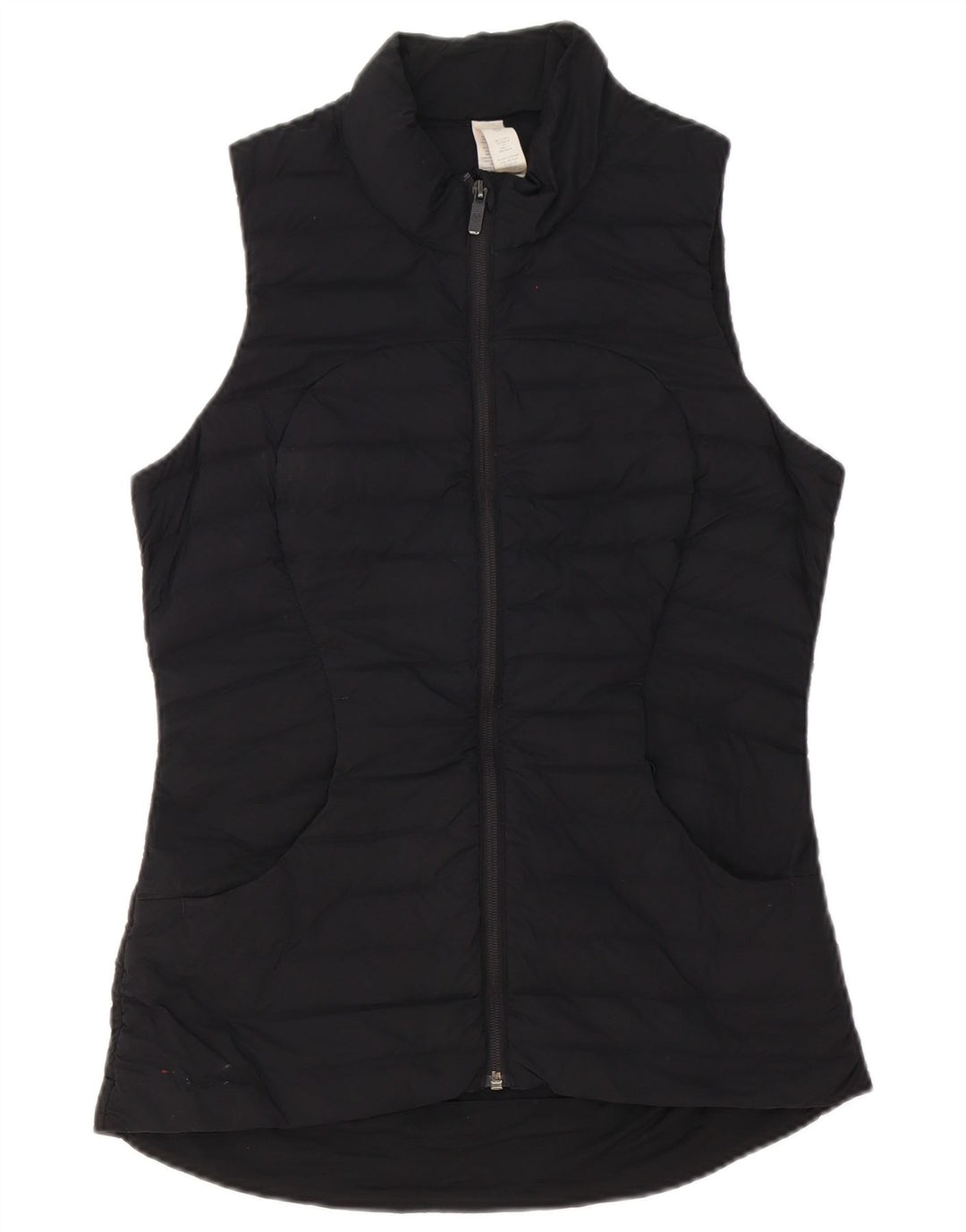 Lululemon Damen Wattierte Weste US 6 Medium Schwarz Polyester
