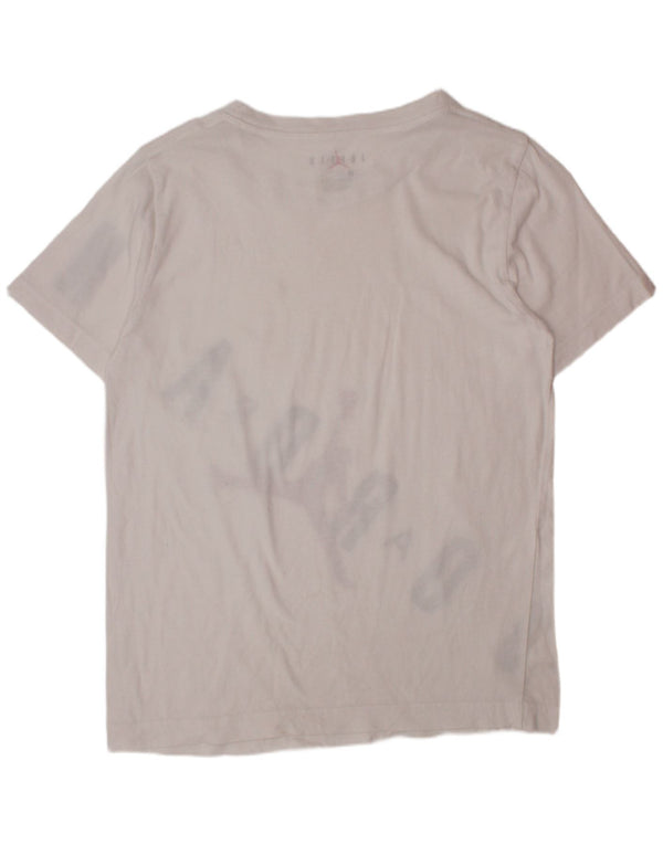 JORDAN Grafik-T-Shirt für Jungen, 10–11 Jahre, mittelweiß