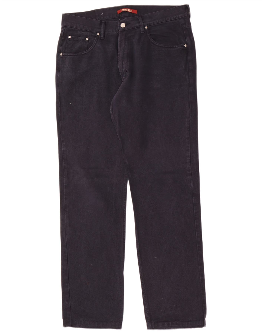 Carrera Herren Straight Jeans W36 L33 Marineblaue Baumwolle
