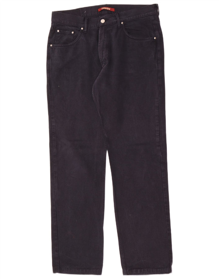 Carrera Herren Straight Jeans W36 L33 Marineblaue Baumwolle