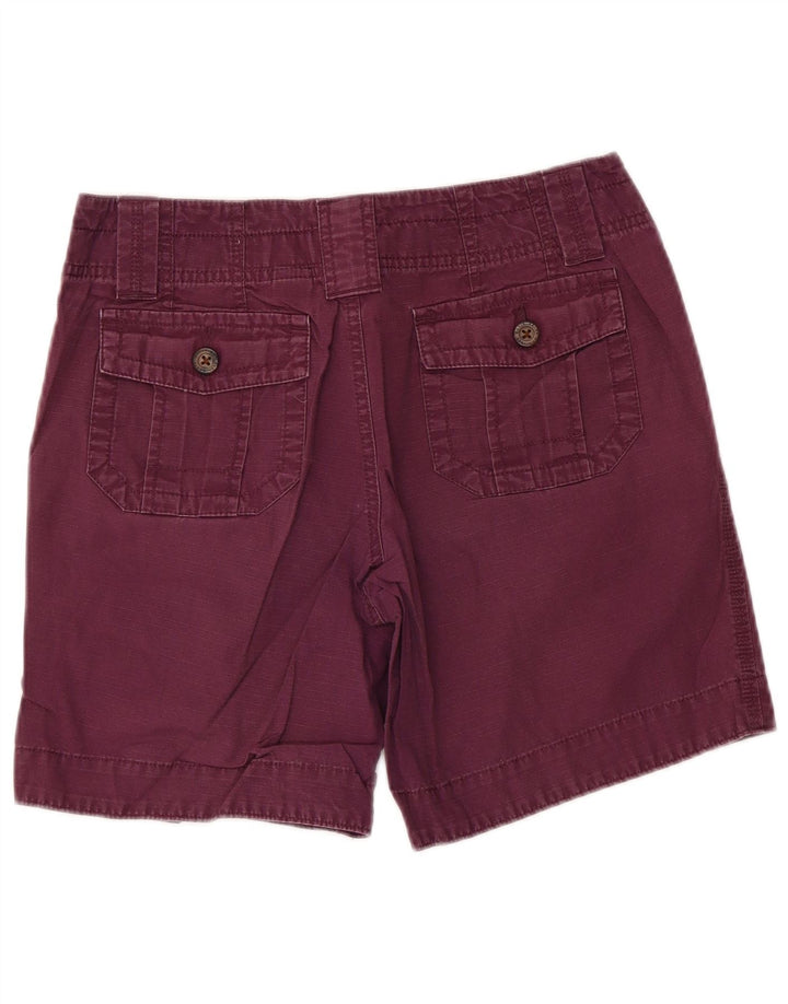 Eddie Bauer Damen Chinoshorts US 4 Small W32 Lila Baumwolle