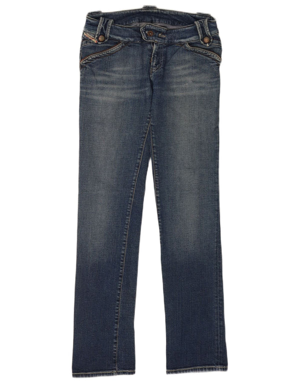 Diesel Damen Low Waist Slim Jeans W29 L32 Blaue Baumwolle