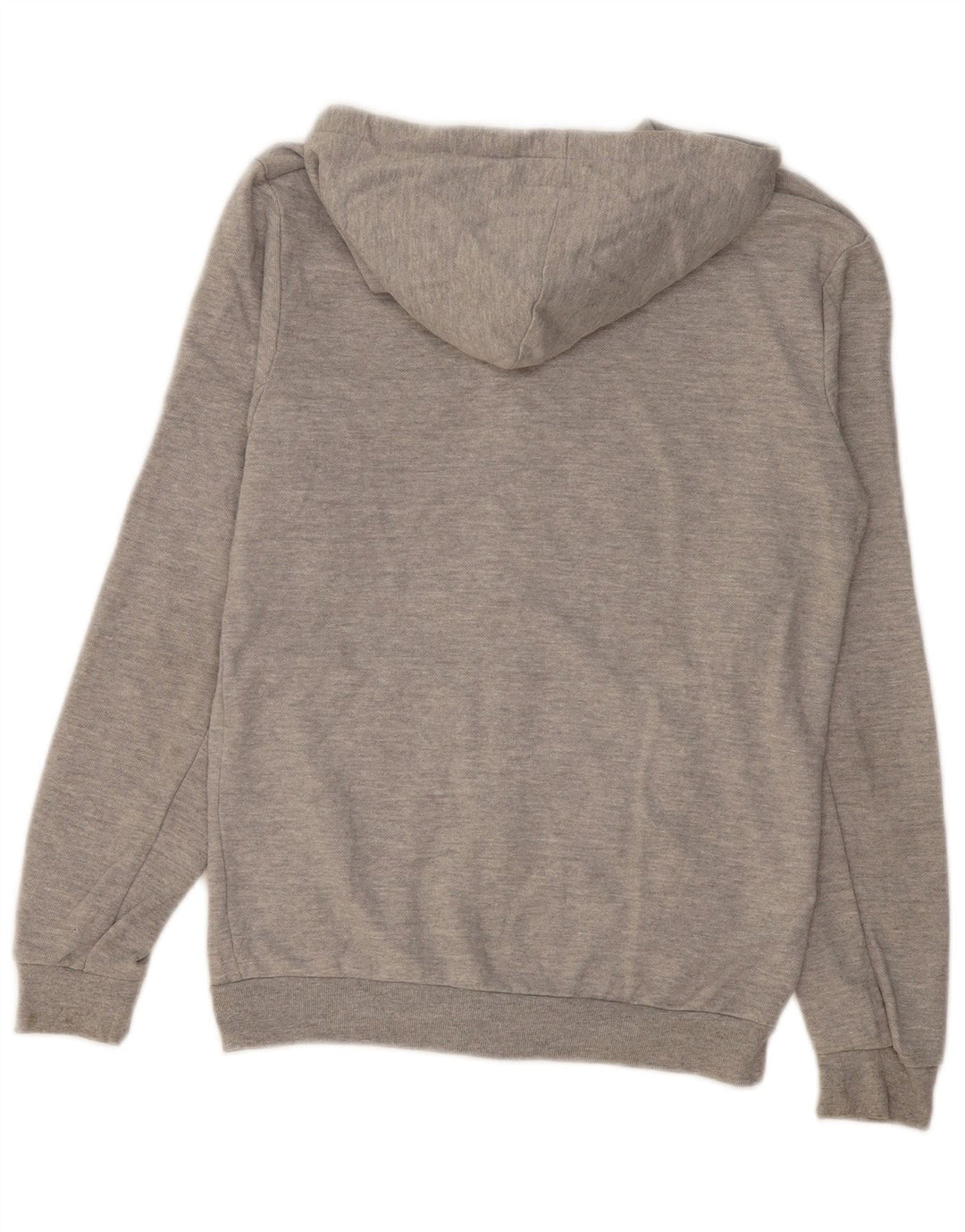 Zara Herren-Kapuzenpullover mit Reißverschluss, klein, Grau