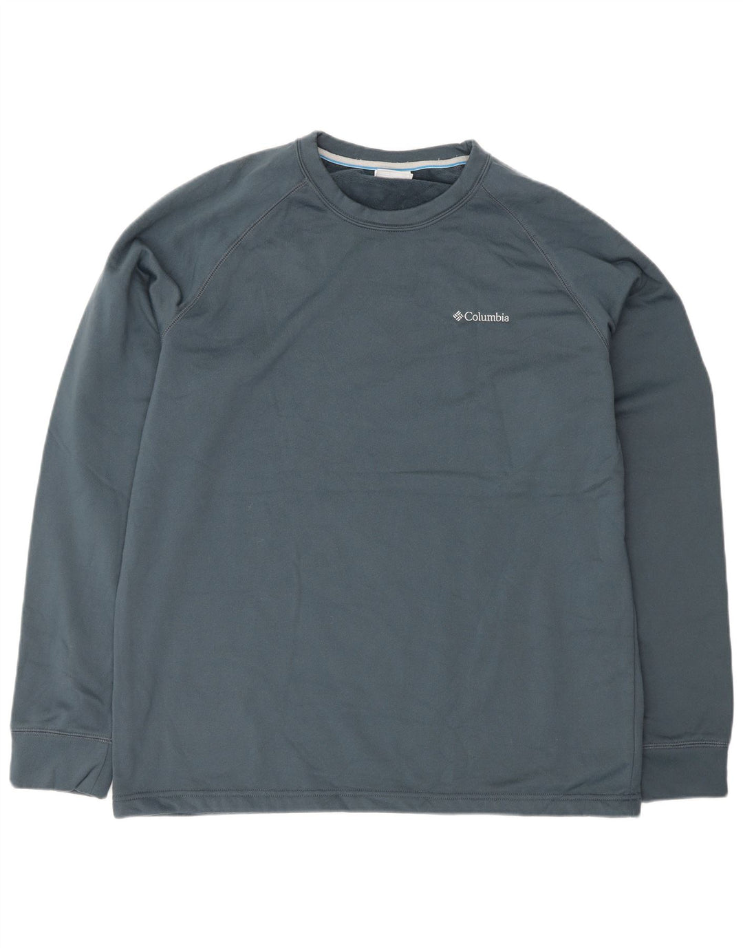 COLUMBIA Herren-Sweatshirt-Pullover, großes marineblaues Polyester